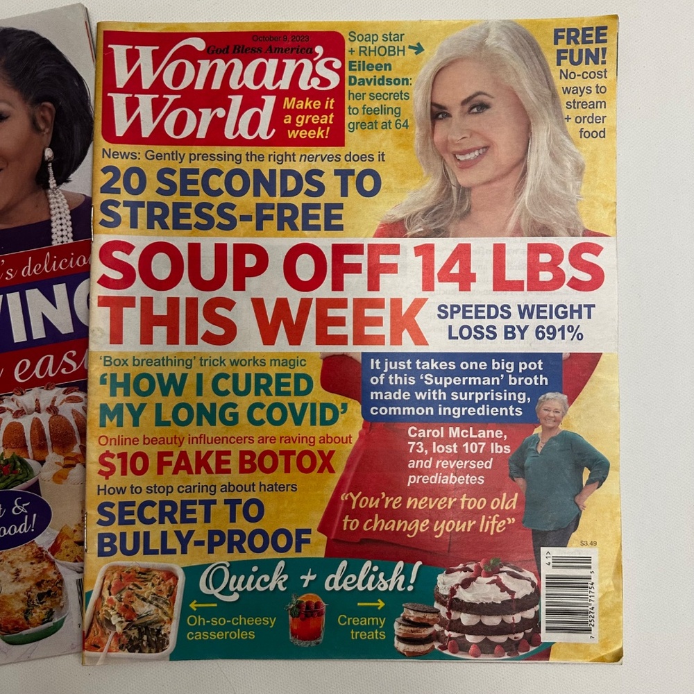 Woman’s World Magazine October November 2023 - Picture 2 of 3
